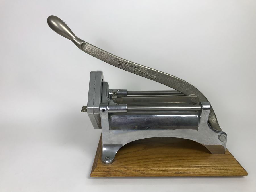 French Fry Maker Potato Keen Kut Shoe Stringer Shaver Specialty Co Los Angeles Manual 3/8” Retails $436 [Photo 15]
