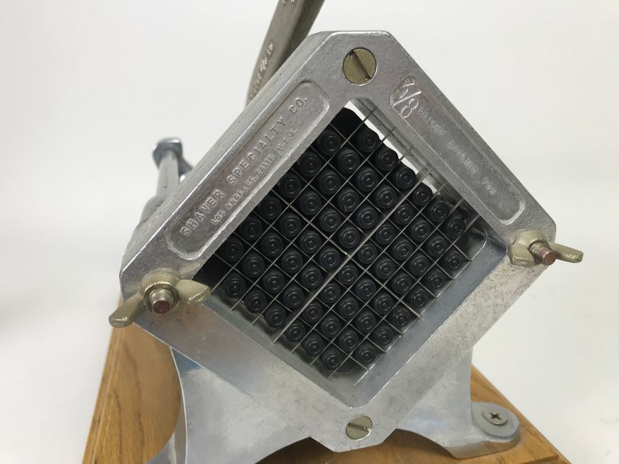 French Fry Maker Potato Keen Kut Shoe Stringer Shaver Specialty Co Los Angeles Manual 3/8” Retails $436 [Photo 12]