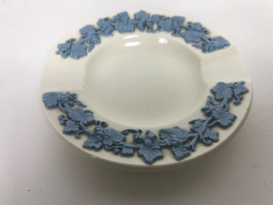 Assorted Wedgwood Lot With Large Bowl, (2) Ashtrays, Trinket Box And Framed Plaque [Photo 12]