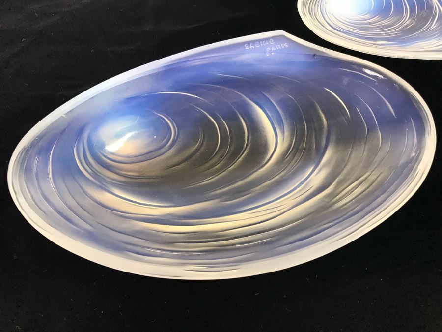 Set Of (3) Sabino Paris Art Glass Shells [Photo 3]