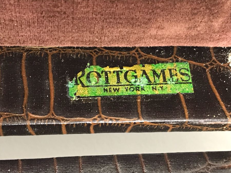 Vintage American ROTTGAMES NYC Bakelite Mah Jongg Set In Case [Photo 8]