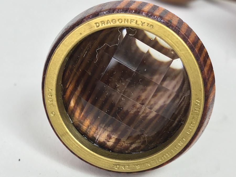 Collection Of Carved And Turned Wooden Art Objects Including A Signed Turned Wooden Bowl By Eugene Santillanes (1935-2015) And Van Cort Instruments Dragonfly [Photo 25]