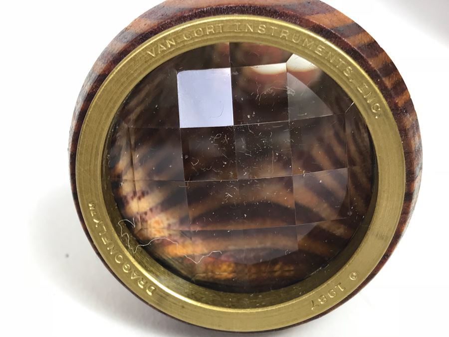 Collection Of Carved And Turned Wooden Art Objects Including A Signed Turned Wooden Bowl By Eugene Santillanes (1935-2015) And Van Cort Instruments Dragonfly [Photo 26]