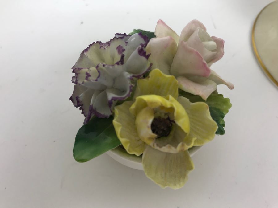 Wedgwood Cornflower Divided Bowl, LENOX Candlesticks, DANSK Gravy Boat, Angel Food Cake Cutter And Various China [Photo 23]