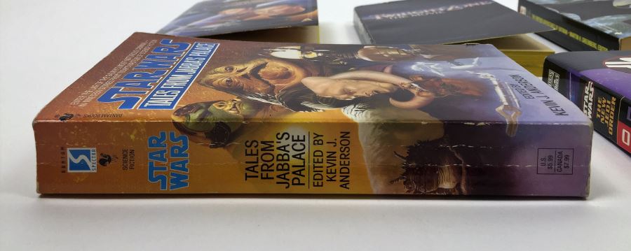 Star Trek: The Disinherited, Twilight Zone, The Further Adventures of Batman; Star Wars: Tales from Jabba's Palace & The New Jedi Order - Signed by Peter David, Robert Bloch, William F. Nolan, William F. Wu, Daryl F. Mallett & Michael A. Stackpole [Photo 26]