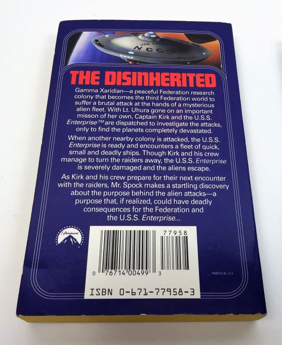 Star Trek: The Disinherited, Twilight Zone, The Further Adventures of Batman; Star Wars: Tales from Jabba's Palace & The New Jedi Order - Signed by Peter David, Robert Bloch, William F. Nolan, William F. Wu, Daryl F. Mallett & Michael A. Stackpole [Photo 8]