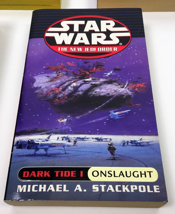 Star Trek: The Disinherited, Twilight Zone, The Further Adventures of Batman; Star Wars: Tales from Jabba's Palace & The New Jedi Order - Signed by Peter David, Robert Bloch, William F. Nolan, William F. Wu, Daryl F. Mallett & Michael A. Stackpole [Photo 6]