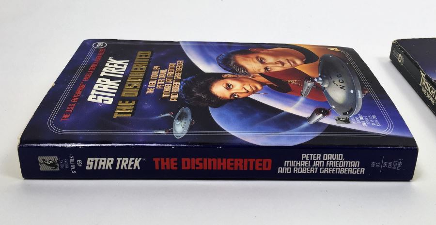 Star Trek: The Disinherited, Twilight Zone, The Further Adventures of Batman; Star Wars: Tales from Jabba's Palace & The New Jedi Order - Signed by Peter David, Robert Bloch, William F. Nolan, William F. Wu, Daryl F. Mallett & Michael A. Stackpole [Photo 7]