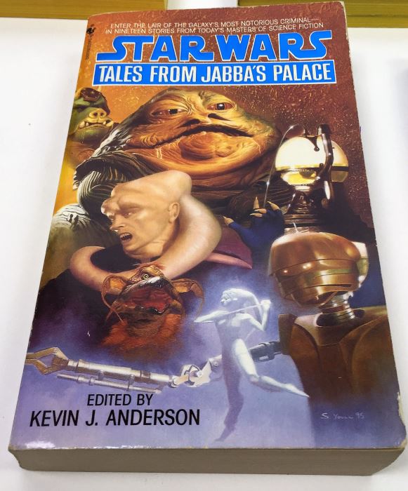 Star Trek: The Disinherited, Twilight Zone, The Further Adventures of Batman; Star Wars: Tales from Jabba's Palace & The New Jedi Order - Signed by Peter David, Robert Bloch, William F. Nolan, William F. Wu, Daryl F. Mallett & Michael A. Stackpole [Photo 5]