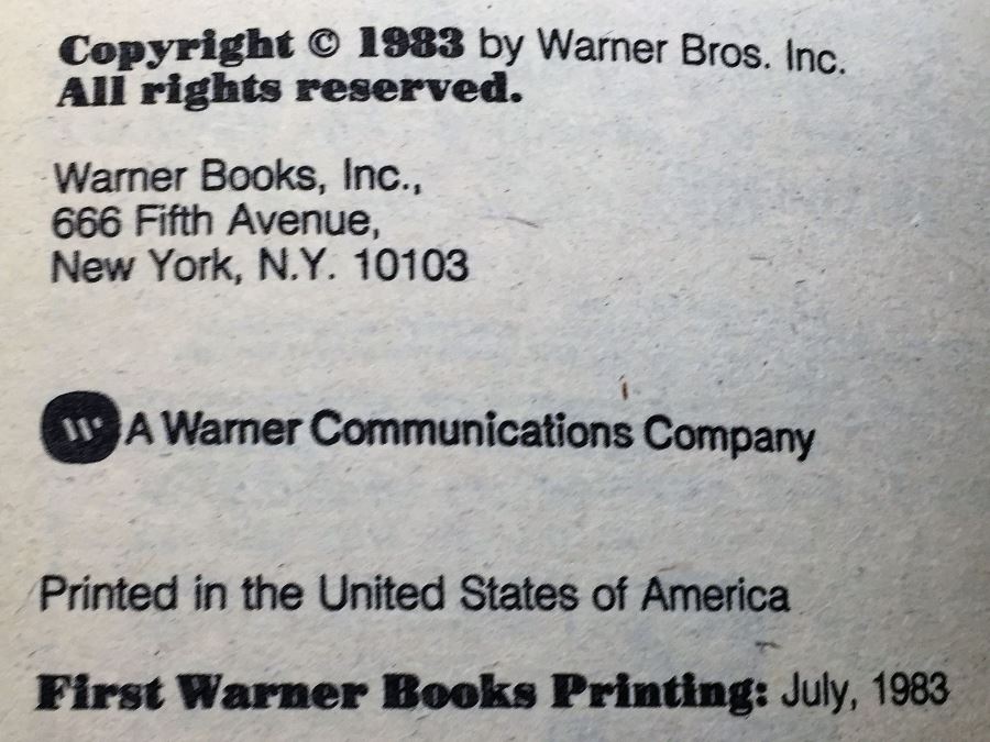 Star Trek: The Disinherited, Twilight Zone, The Further Adventures of Batman; Star Wars: Tales from Jabba's Palace & The New Jedi Order - Signed by Peter David, Robert Bloch, William F. Nolan, William F. Wu, Daryl F. Mallett & Michael A. Stackpole [Photo 18]