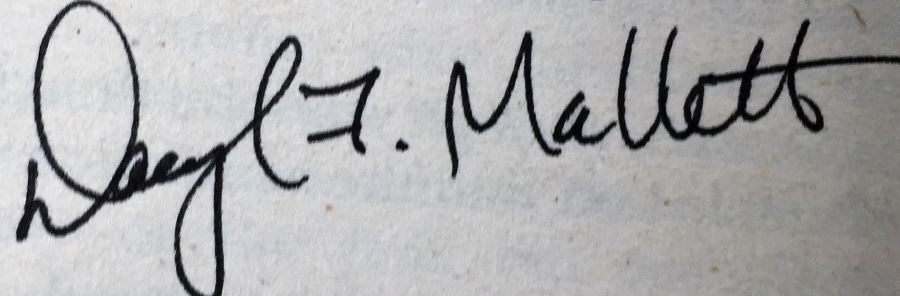 Star Trek: The Disinherited, Twilight Zone, The Further Adventures of Batman; Star Wars: Tales from Jabba's Palace & The New Jedi Order - Signed by Peter David, Robert Bloch, William F. Nolan, William F. Wu, Daryl F. Mallett & Michael A. Stackpole [Photo 31]