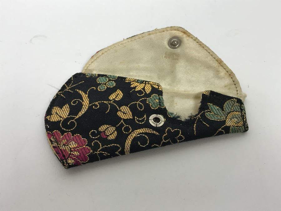 Vintage Sterling Silver Handle And Sterling Silver Frame Glasses With Case [Photo 9]