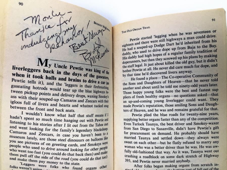 Writers of the Future - Signed by Algis Budrys, Bridget McKenna, Gene Wolfe, Ane McCaffrey & Larry Niven; Astounding Tales of Space & Time - Signed by Jack Williamson; The Oddballs - Signed by Algis Budrys, Fritz Leiber, Robert Bloch & Poul Anderson [Photo 7]