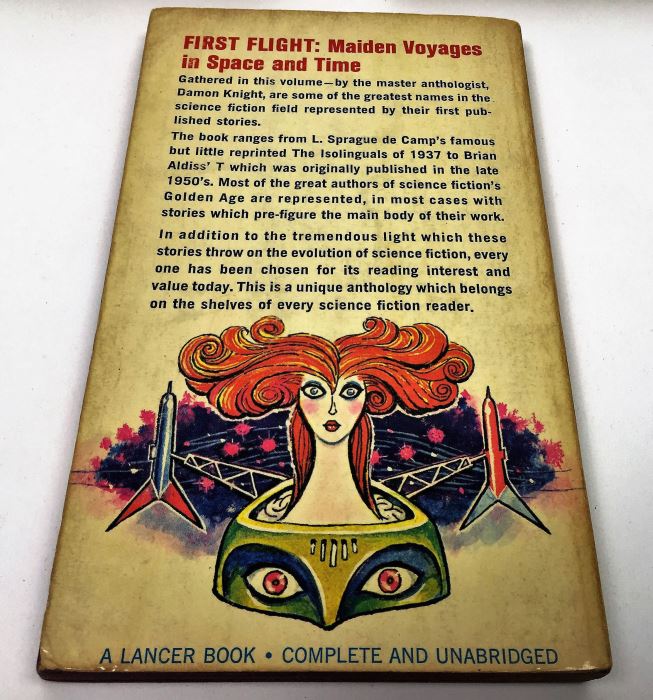 Pawn to Infinity - Signed by Fred Saberhagen, Poul Anderson & George R.R.Martin; Futures to Infinity - Signed by L. Sprague de Camp, A.E. Van Vogt & Ray Bradbury; First Flight: Maiden Voyages in Space & Time - Signed by L. Sprague de Camp [Photo 27]