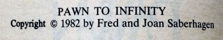 Pawn to Infinity - Signed by Fred Saberhagen, Poul Anderson & George R.R.Martin; Futures to Infinity - Signed by L. Sprague de Camp, A.E. Van Vogt & Ray Bradbury; First Flight: Maiden Voyages in Space & Time - Signed by L. Sprague de Camp [Photo 12]
