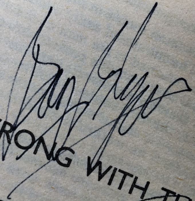 Conan the Swordsman - Signed by L. Sprague de Camp; Free Lancers - Signed by Lois McMaster Bujold; Tales from the Spaceport Bar - Signed by Larry NIven, L. Sprague de Camp, Steven Barnes, Spider Robinson, Robert Silverberg, Barry B. Longyear, etc. [Photo 29]