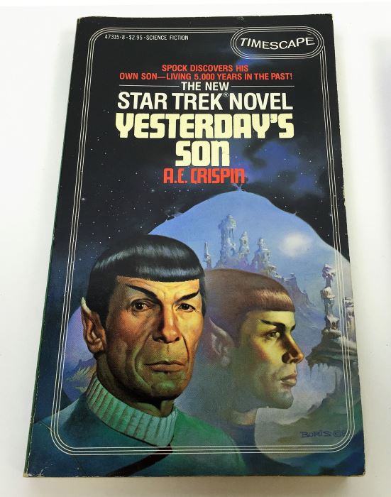 New Star Trek Novel Collection: Yesterday's Son - Signed by A.C ...