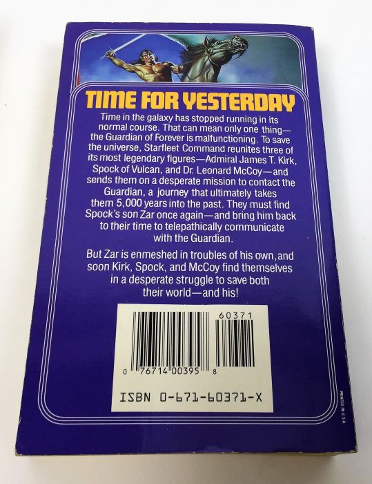 New Star Trek Novel Collection: Yesterday's Son - Signed by A.C. Crispin; Time for Yesterday - Signed by A.C. Crispin; Vulcan's Glory - Signed by D.C. Fontana; Memory Prime - Signed by Gar & Judith Reeves-Stevens; Corona - Signed by Greg Bear [Photo 13]