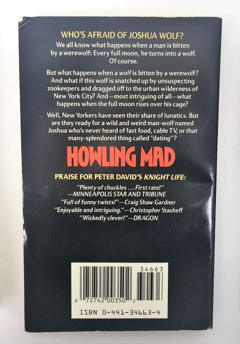 Peter David Collection: Star Trek: The Rift, Howling Mad & The Rocketeer - Signed by Peter David [Photo 11]