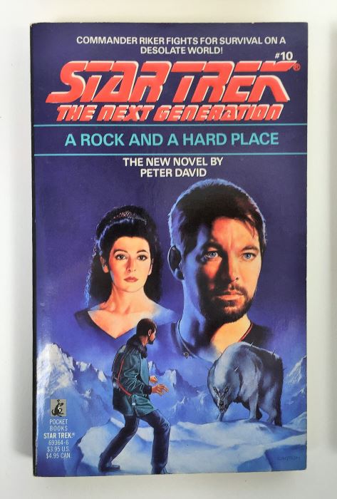 Peter David Collection: Star Trek The Next Generation: Q-in-Law, Vendetta: The Giant Novel, A Rock & A Hard Place, Strike Zone - Signed by Peter David [Photo 4]