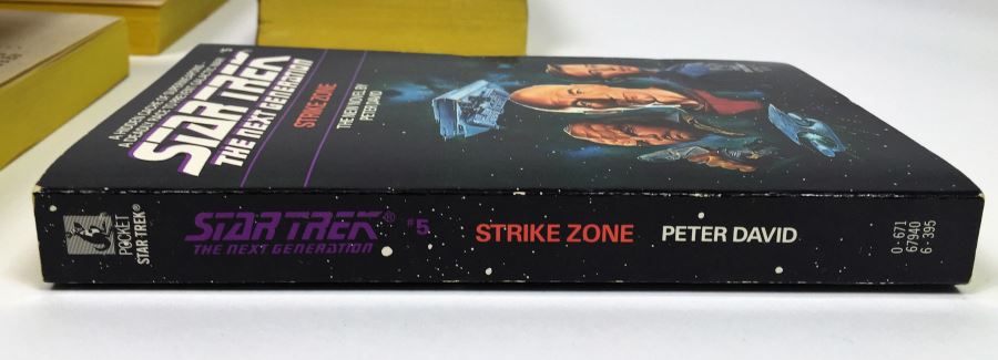 Peter David Collection: Star Trek The Next Generation: Q-in-Law, Vendetta: The Giant Novel, A Rock & A Hard Place, Strike Zone - Signed by Peter David [Photo 19]