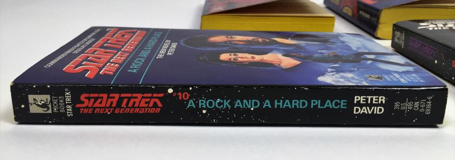 Peter David Collection: Star Trek The Next Generation: Q-in-Law, Vendetta: The Giant Novel, A Rock & A Hard Place, Strike Zone - Signed by Peter David [Photo 15]