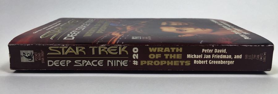 Peter David, Michael Jan Friedman & Robert Greenberger: Star Trek Deep Space Nine #20: Wrath of the Prophets - Signed by Peter David [Photo 2]