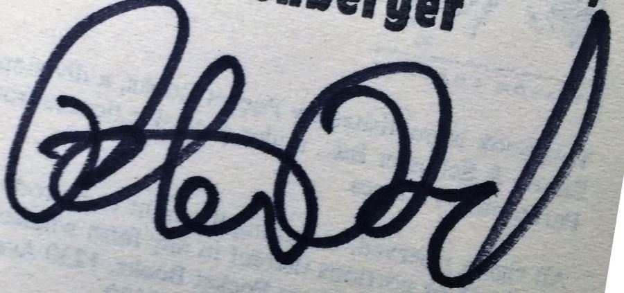 Peter David, Michael Jan Friedman & Robert Greenberger: Star Trek Deep Space Nine #20: Wrath of the Prophets - Signed by Peter David [Photo 5]