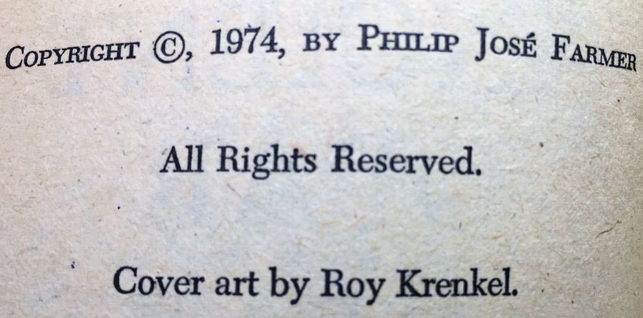 Philip Jose Farmer Collection: Hadon of Ancient Opar & A Private Cosmos - Signed by Philip Jose Farmer [Photo 7]