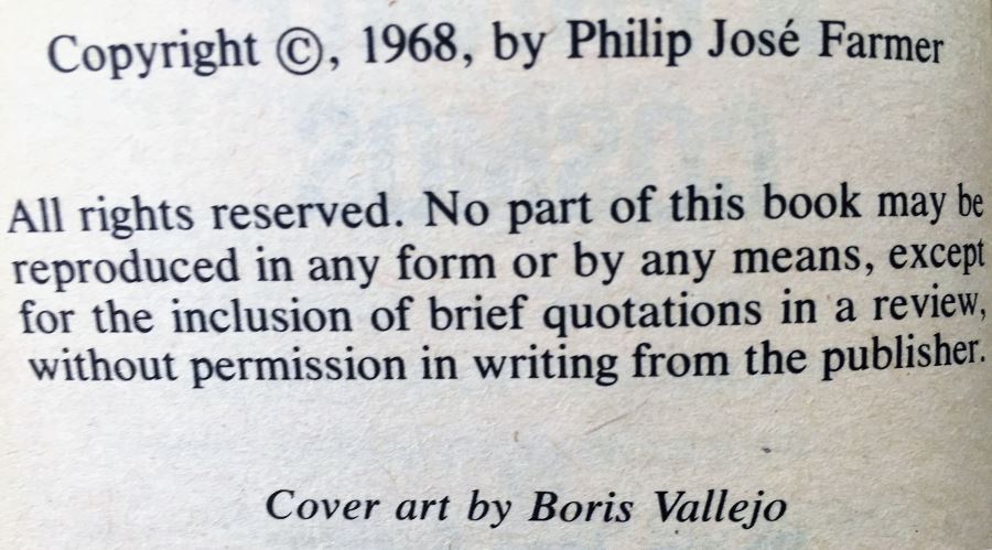 Philip Jose Farmer Collection: Hadon of Ancient Opar & A Private Cosmos - Signed by Philip Jose Farmer [Photo 11]