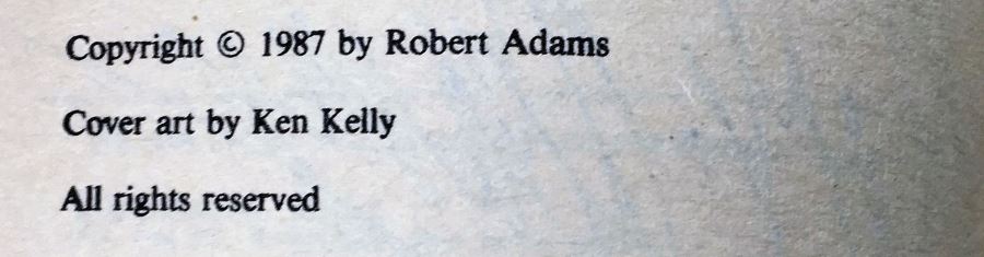 Robert Adams' Horseclans Collection: Trumpets of War #16), The Memories of Milo Morai (#15), A Man Called Milo Morai (#14), Horses of the North (#13), A Woman of the Horseclans (#12) & Champion of the Last Battle (#11) - Signed by Robert Adams [Photo 12]