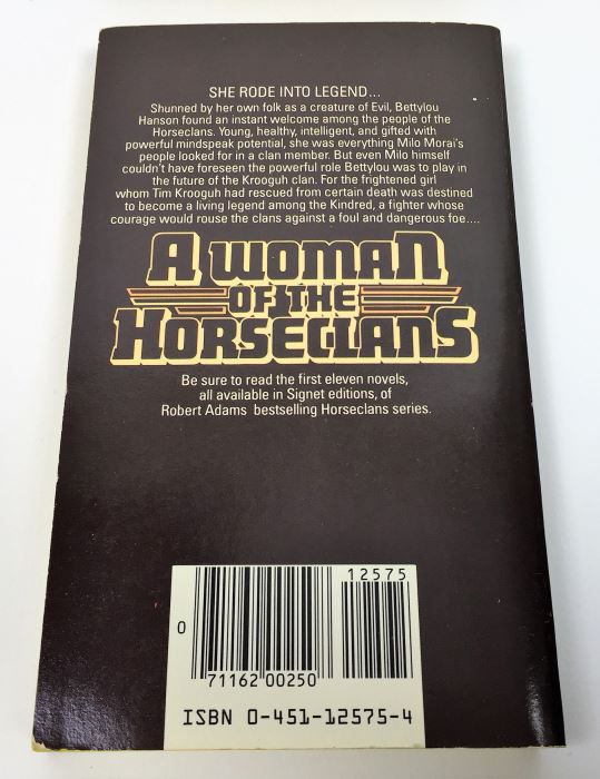 Robert Adams' Horseclans Collection: Trumpets of War #16), The Memories of Milo Morai (#15), A Man Called Milo Morai (#14), Horses of the North (#13), A Woman of the Horseclans (#12) & Champion of the Last Battle (#11) - Signed by Robert Adams [Photo 29]