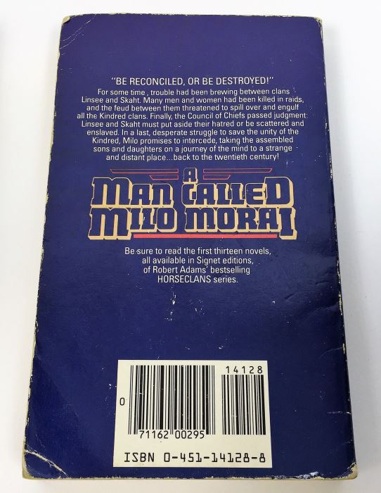 Robert Adams' Horseclans Collection: Trumpets of War #16), The Memories of Milo Morai (#15), A Man Called Milo Morai (#14), Horses of the North (#13), A Woman of the Horseclans (#12) & Champion of the Last Battle (#11) - Signed by Robert Adams [Photo 19]