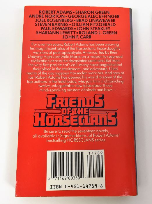 Robert Adams' Horseclans Collection: Friends of the Horseclans, The Coming of the Horseclans, A Cat of Silvery Hue & The Witch Goddess - Signed by Robert Adams [Photo 7]