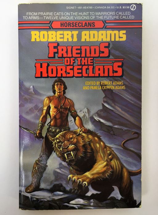 Robert Adams' Horseclans Collection: Friends of the Horseclans, The Coming of the Horseclans, A Cat of Silvery Hue & The Witch Goddess - Signed by Robert Adams [Photo 2]