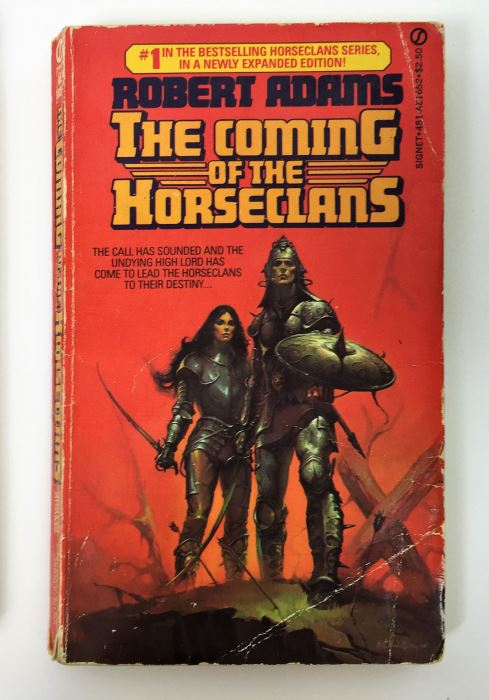 Robert Adams' Horseclans Collection: Friends of the Horseclans, The Coming of the Horseclans, A Cat of Silvery Hue & The Witch Goddess - Signed by Robert Adams [Photo 3]