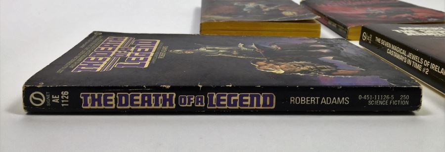 Robert Adams' Horseclans Collection: The Patrimony, The Savage Mountains, The Death of a Legend & The Seven Magical Jewels of Ireland - Signed by Robert Adams [Photo 16]