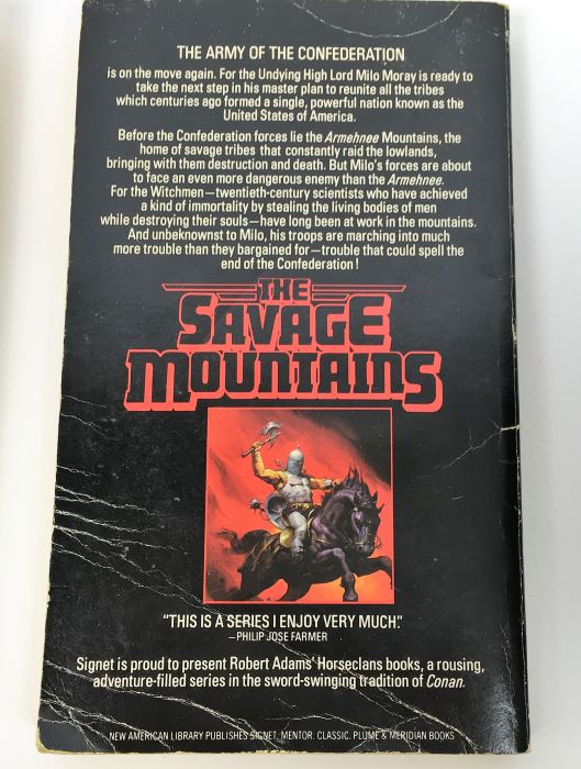 Robert Adams' Horseclans Collection: The Patrimony, The Savage Mountains, The Death of a Legend & The Seven Magical Jewels of Ireland - Signed by Robert Adams [Photo 12]