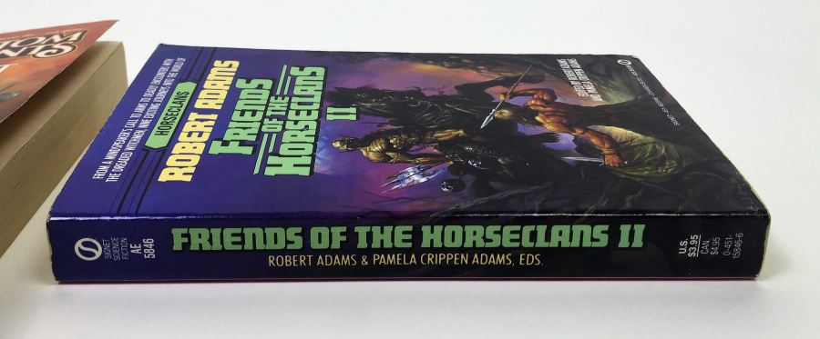 Robert Adams Collection: Phantom Regiments & Friends of the Horseclans II - Multiple signatures: Martin Greenberg, Larry Niven, Harry Turtledove, Susan Shwartz, Steven Barnes & Mercedes Lackey [Photo 12]