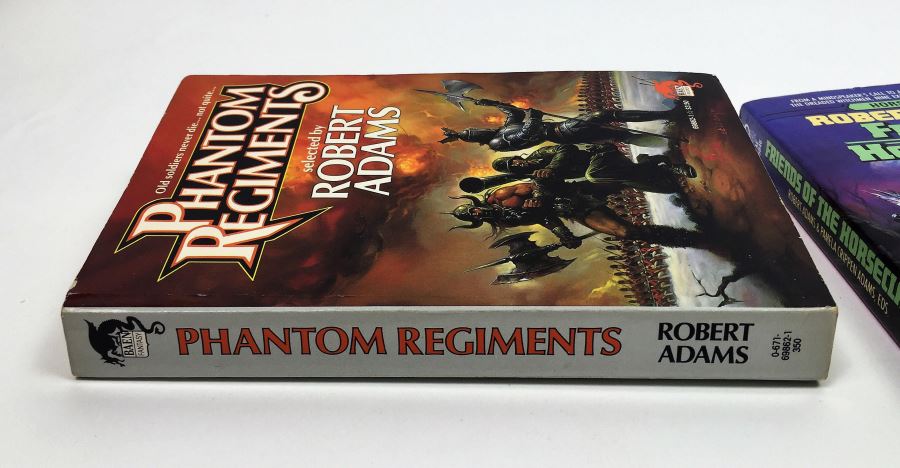 Robert Adams Collection: Phantom Regiments & Friends of the Horseclans II - Multiple signatures: Martin Greenberg, Larry Niven, Harry Turtledove, Susan Shwartz, Steven Barnes & Mercedes Lackey [Photo 5]