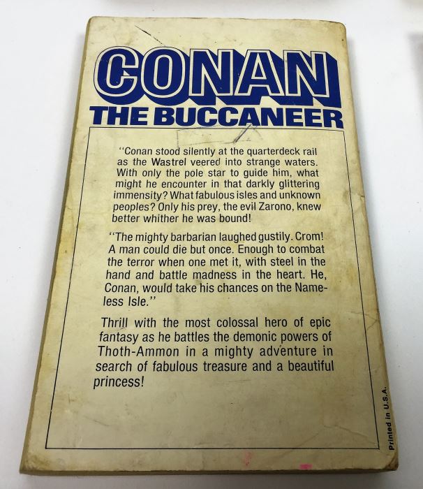 Robert E. Howard, L. Sprague de Camp & Lin Howard Collection: Conan - The Wanderer, The Avenger, The Buccaneer & of Cimmeria - Signed by L. Sprague de Camp [Photo 17]