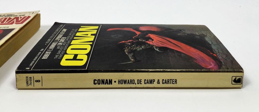 Robert E. Howard, L. Sprague de Camp, and Lin Howard Collection: Conan (x2); Conan of Aquilona, Conan of the Isles - Signed by L. Sprague de Camp [Photo 11]