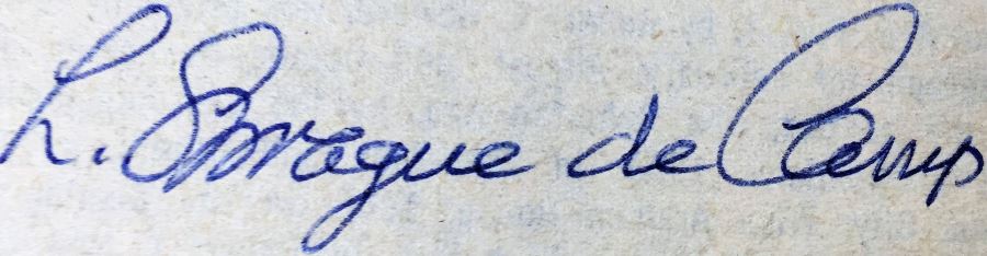 Robert E. Howard, L. Sprague de Camp, and Lin Howard Collection: Conan (x2); Conan of Aquilona, Conan of the Isles - Signed by L. Sprague de Camp [Photo 14]