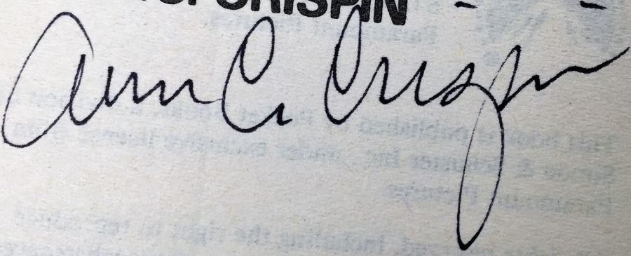 Star Trek The Next Generation Collection: The Eyes of the Beholders - Signed by A.C. Crispin; Doomsday World - Signed by Peter David & Michael Jan Friedman; Encounter at Farpoint - Signed by David Gerrold [Photo 8]