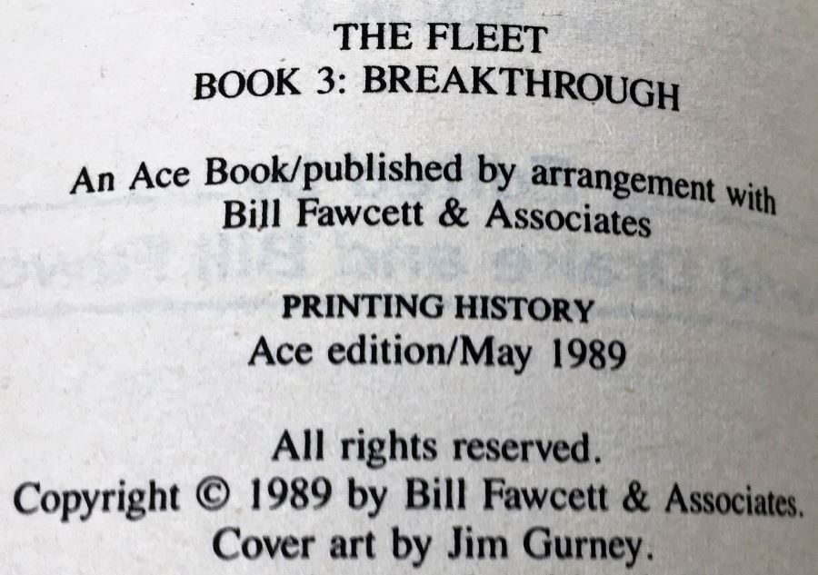 David Drake & Bill Fawcett Fleet Collection (Book 1-6): The Fleet, Counter Attack, Break Through, Sworn Allies, Total War & Crisis - Multiple Signatures: Robert Sheckley, Steve Perry, Poul Anderson, Anne McCaffrey, Janny Wurts, Mike Resnick, etc. [Photo 38]