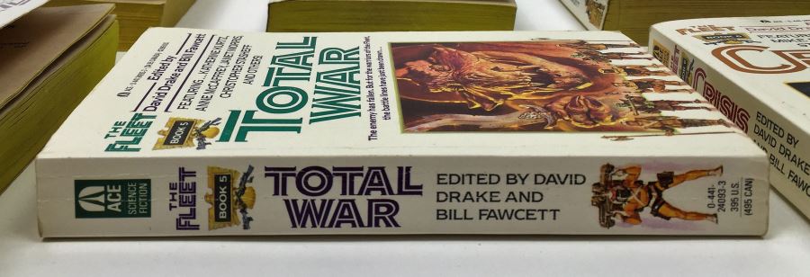 David Drake & Bill Fawcett Fleet Collection (Book 1-6): The Fleet, Counter Attack, Break Through, Sworn Allies, Total War & Crisis - Multiple Signatures: Robert Sheckley, Steve Perry, Poul Anderson, Anne McCaffrey, Janny Wurts, Mike Resnick, etc. [Photo 47]