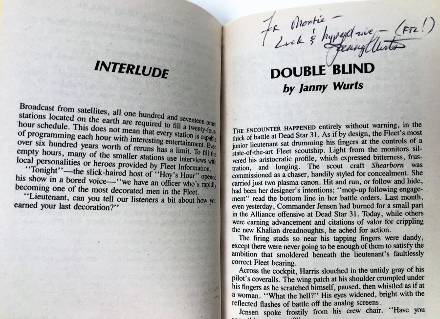 David Drake & Bill Fawcett Fleet Collection (Book 1-6): The Fleet, Counter Attack, Break Through, Sworn Allies, Total War & Crisis - Multiple Signatures: Robert Sheckley, Steve Perry, Poul Anderson, Anne McCaffrey, Janny Wurts, Mike Resnick, etc. [Photo 32]