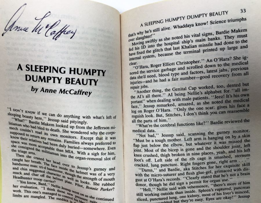 David Drake & Bill Fawcett Fleet Collection (Book 1-6): The Fleet, Counter Attack, Break Through, Sworn Allies, Total War & Crisis - Multiple Signatures: Robert Sheckley, Steve Perry, Poul Anderson, Anne McCaffrey, Janny Wurts, Mike Resnick, etc. [Photo 43]