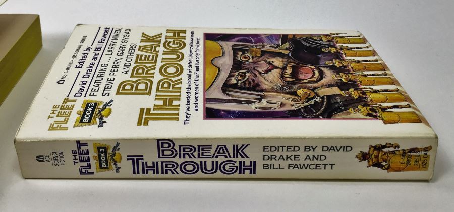 David Drake & Bill Fawcett Fleet Collection (Book 1-6): The Fleet, Counter Attack, Break Through, Sworn Allies, Total War & Crisis - Multiple Signatures: Robert Sheckley, Steve Perry, Poul Anderson, Anne McCaffrey, Janny Wurts, Mike Resnick, etc. [Photo 26]