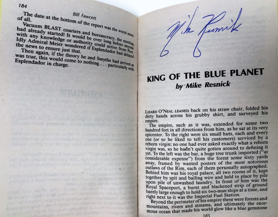 David Drake & Bill Fawcett Fleet Collection (Book 1-6): The Fleet, Counter Attack, Break Through, Sworn Allies, Total War & Crisis - Multiple Signatures: Robert Sheckley, Steve Perry, Poul Anderson, Anne McCaffrey, Janny Wurts, Mike Resnick, etc. [Photo 23]